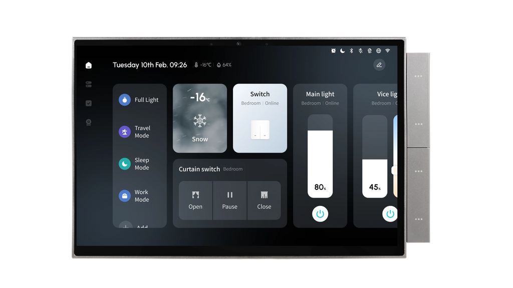 SwampSafe Super 10.1" Wall Command Console
