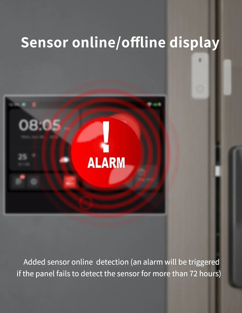 SwampSafe Starter 7" Touchscreen Master Alarm System
