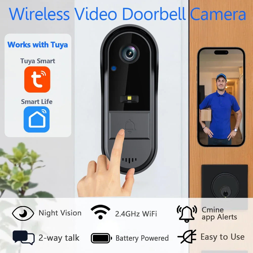 The GatorEye Heavy-Duty Doorbell Cam