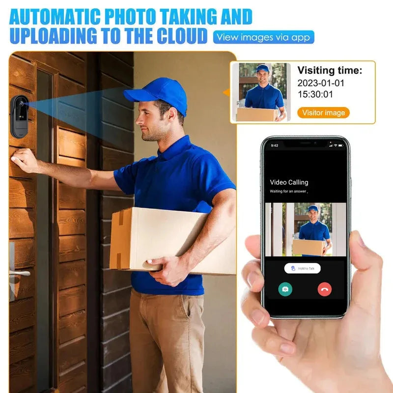The GatorEye Heavy-Duty Doorbell Cam