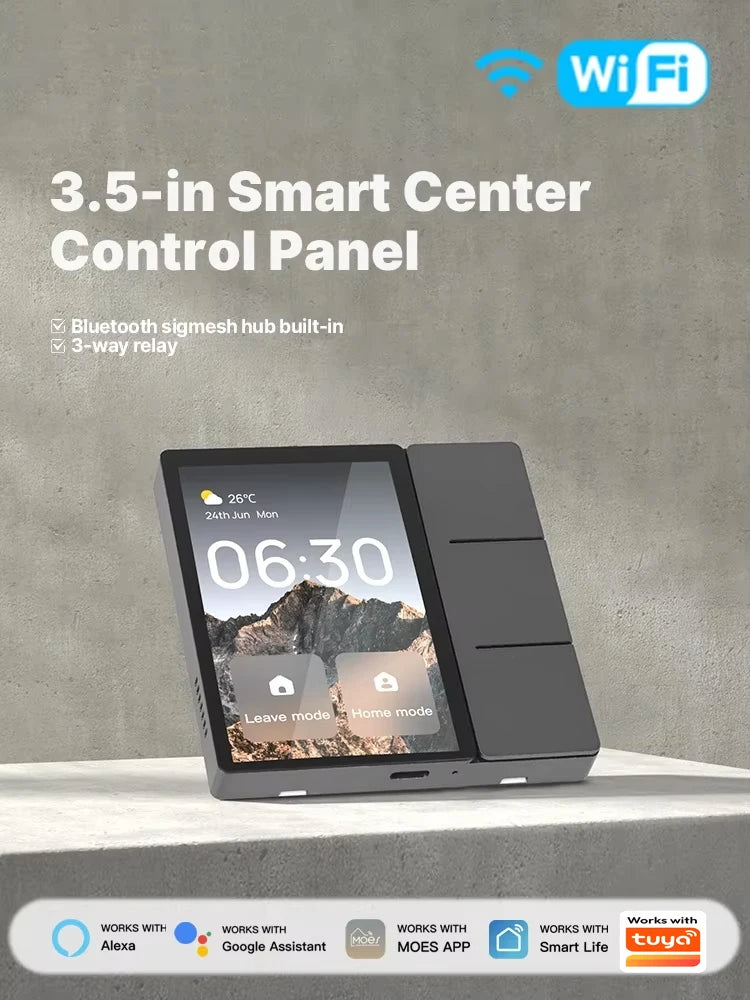 Okefenokee Central Grid Commander (3.5" Smart Touch Hub)